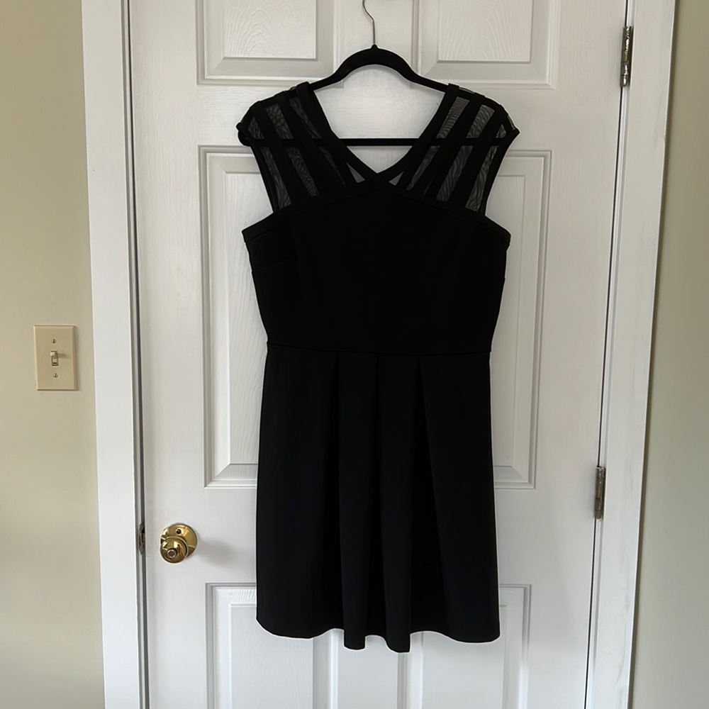 Black dress — size 14